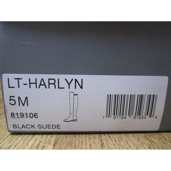 NIB Womens Lord and Taylor Harlyn boot black Fabric/Suede Comb size 5 - Picture 14 of 16